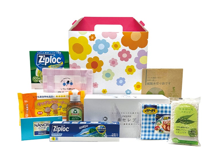 ボリューム満点日用品ギフト１０点セット