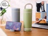 スマホスタンド付きバンブーボトル４００ｍｌ