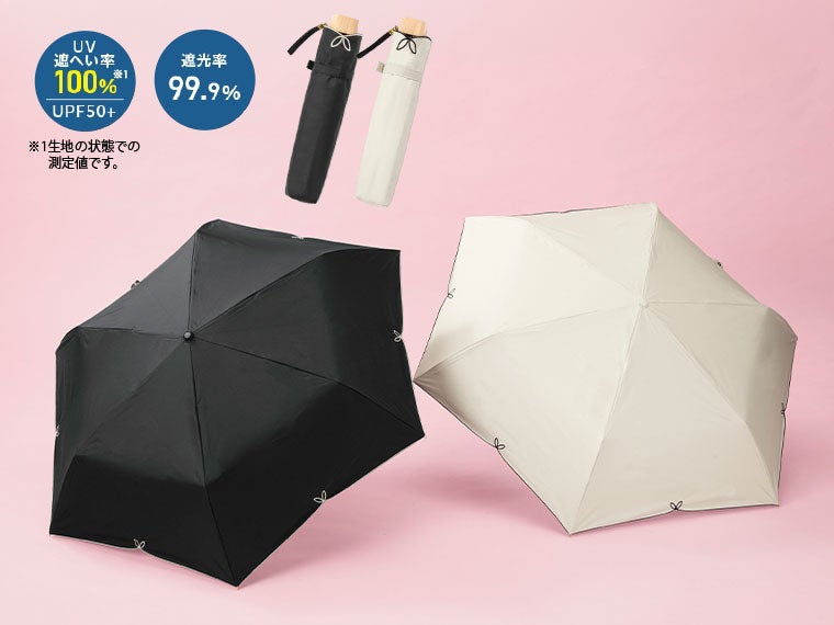 フルール／晴雨兼用折りたたみ傘