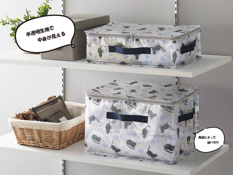 パッコ／クリア収納ボックスセット