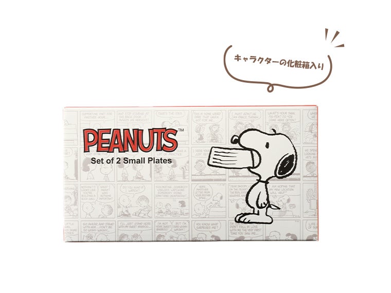 キャラクター 角皿2枚セットの化粧箱画像