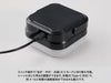 COBスクエアハンギングライトはtype-Cケーブルでの充電式です。