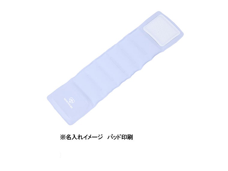 クールリストバンドの名入れイメージ