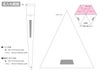 たたんでも伸ばしても使えるUV傘の名入れ範囲