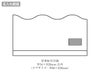 今治フェイスタオル34×80cmの名入れ範囲