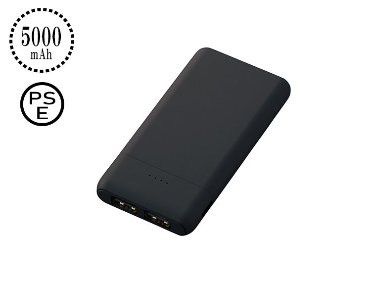 コンパクトモバイルチャージャー5000　ブラック