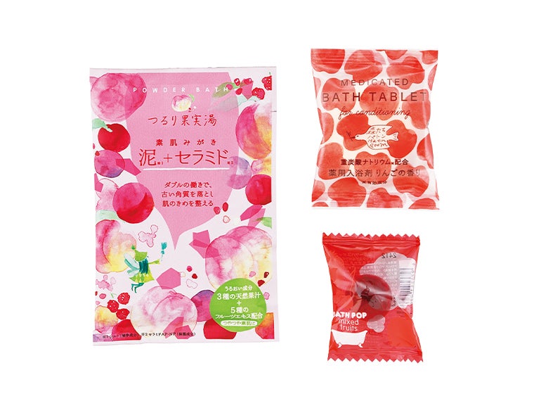 サンクフルバスギフトのレッドセット画像