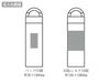 ピーコック・スクリューマグタイプ0.5LAEZの名入れ範囲