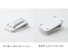 折りたたみモバイルスタンドの底裏面には滑り止め付きです。