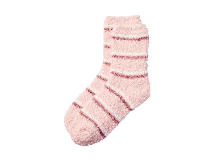  ふわもこソックス(オーガンジー袋入)の本体カラーピンクの画像