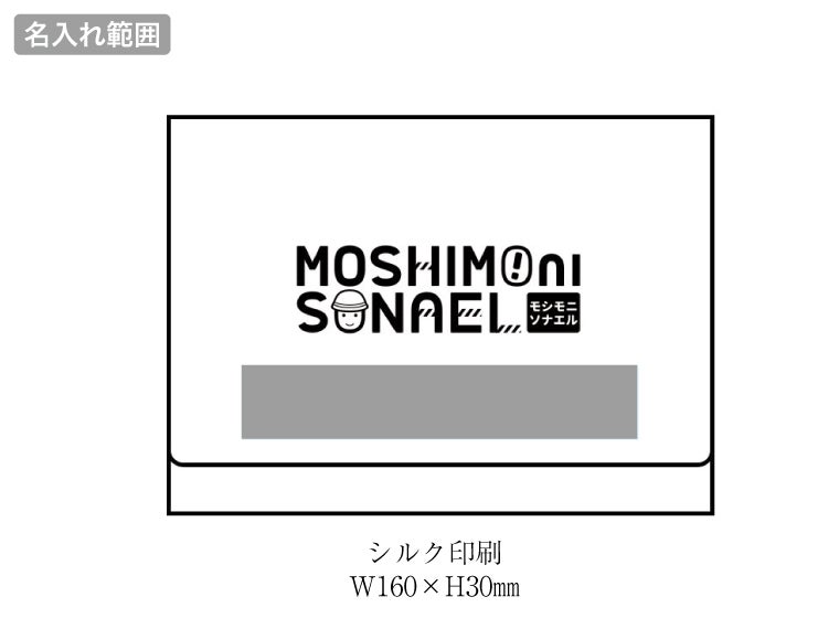 モシモニソナエル 必携2点セットの名入れ範囲
