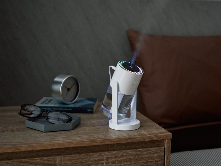 ミースティ　卓上加湿器の使用イメージ