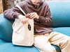 キャンバストート（Ｍ）　Ｄカン付　ナチュラルの使用イメージ