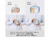 ぬいぐるみポーチ(S)の使用イメージ画像。