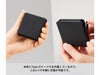 全面印刷できるコードインモバイルチャージャー２０００（準固体使用）にはtype-Cケーブルが内臓されております。