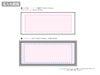 プリントしやすいコットンシャーリングフェイスタオル（厚手）　ホワイトの名入れ範囲