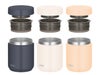 サーモス(THERMOS)JED-401真空断熱スープジャー 0.4Lの本体カラーはアプリコット、クリームホワイト、ネイビーブラック3色からお選びいただけます。