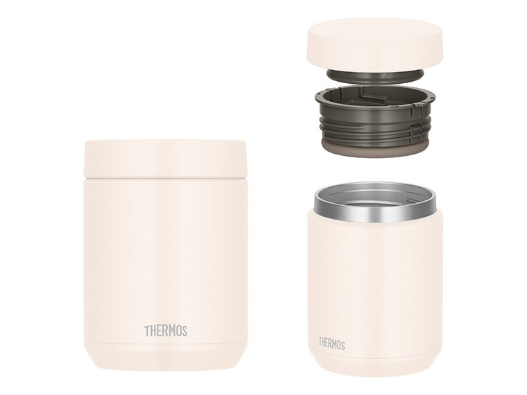 サーモス(THERMOS)JED-501真空断熱スープジャー 0.5Lは分解して隅々まで洗えます。