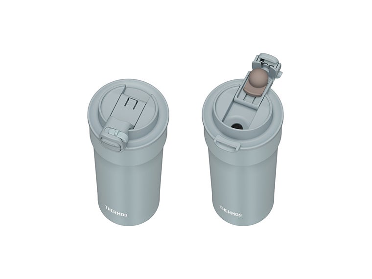 サーモス(THERMOS)JPI-420真空断熱ケータイタンブラー 0.42Lの飲み口にはロック機能があります。