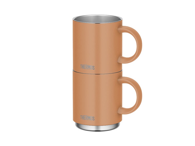 サーモス(THERMOS)JDS-352真空断熱マグカップ 0.35Lはスタッキングできます。