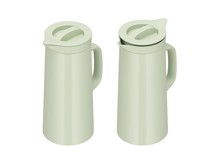 サーモス(THERMOS)TTH-1000ステンレスポット 1Lの全体画像。