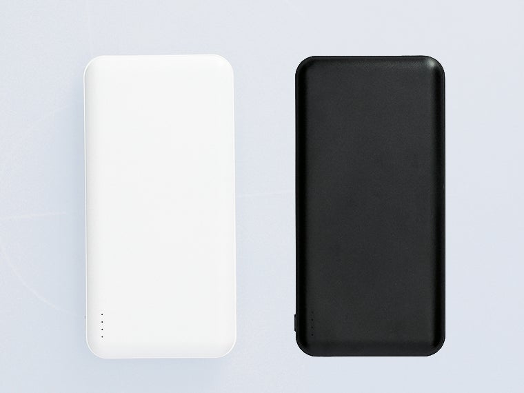 準個体モバイルタンク10000の本体カラーはホワイトとブラックの2色からお選びいただけます。