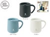 CC-24C cococafe （ココカフェ）蓋付き真空二重セラミックコートマグ 300ml