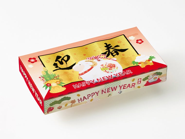 干支迎春ボックスティッシュ40W