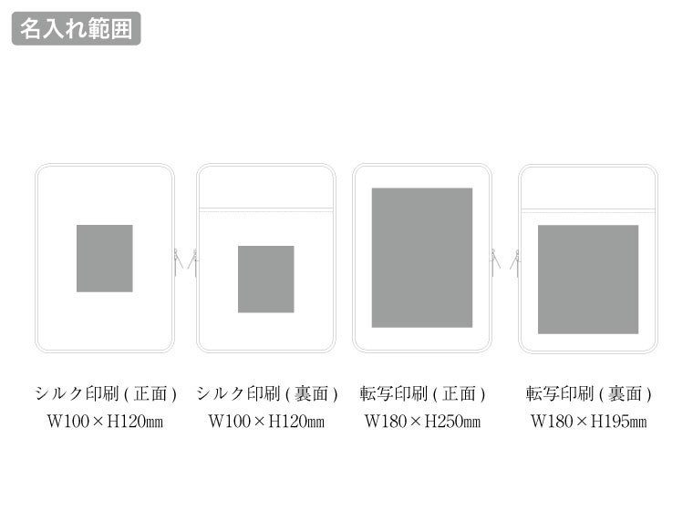 Re:FEND タブレットPCケースの名入れ範囲。